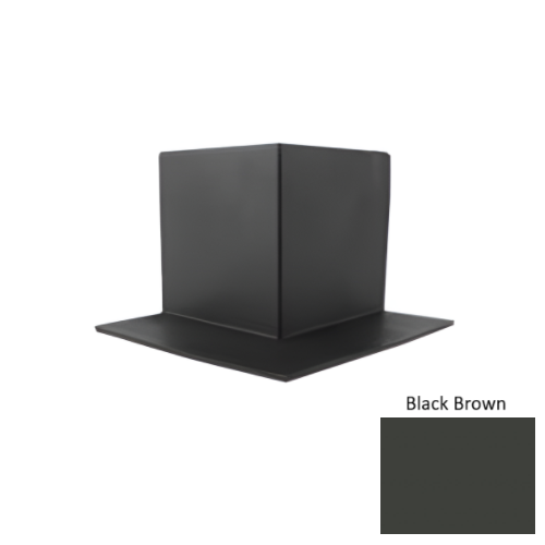 Pinnacle Rubber Black Brown Sanitary Toe Outside Corner 1