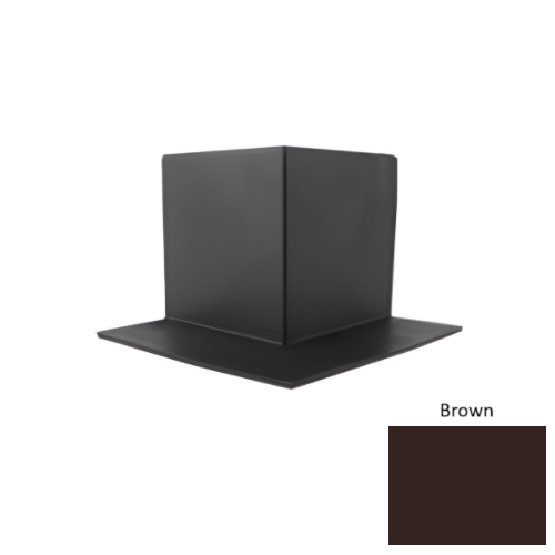 Pinnacle Rubber Brown Sanitary Toe Outside Corner 1