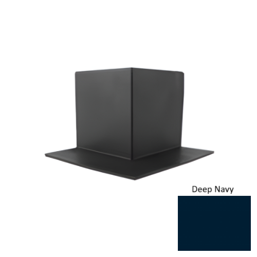 Pinnacle Rubber Deep Navy Sanitary Toe Outside Corner 1