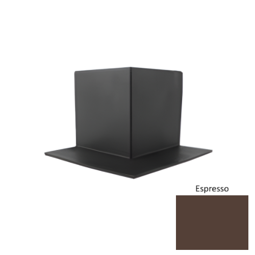 Pinnacle Rubber Espresso Sanitary Toe Outside Corner 1