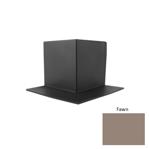 Pinnacle Rubber Fawn Sanitary Toe Outside Corner 1