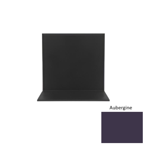 Pinnacle Rubber Aubergine Sanitary Toe Wall Base 1