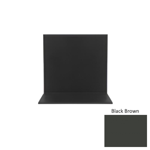 Pinnacle Rubber Black Brown Sanitary Toe Wall Base 1