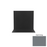 Pinnacle Rubber Dark Gray Sanitary Toe Wall Base 1