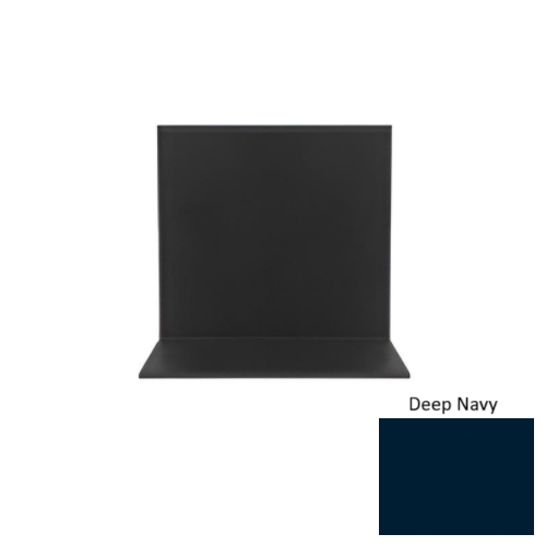 Pinnacle Rubber Deep Navy Sanitary Toe Wall Base 1