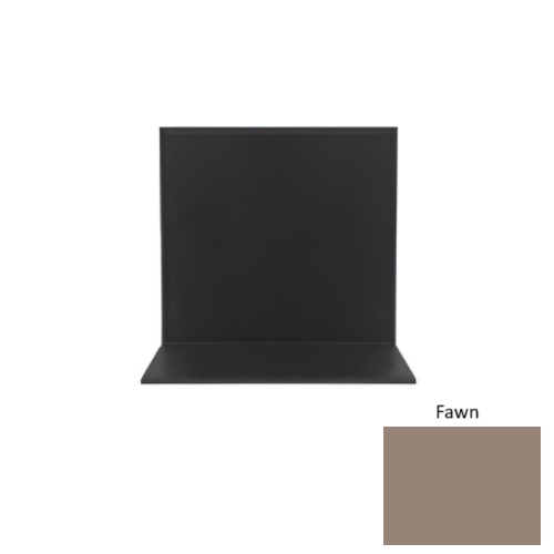 Pinnacle Rubber Fawn Sanitary Toe Wall Base 1