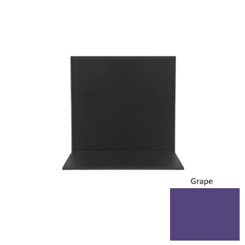 Pinnacle Rubber Grape Sanitary Toe Wall Base 1