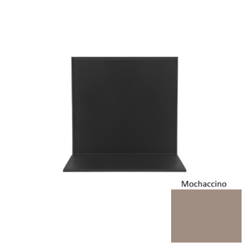 Pinnacle Rubber Mochaccino Sanitary Toe Wall Base 1