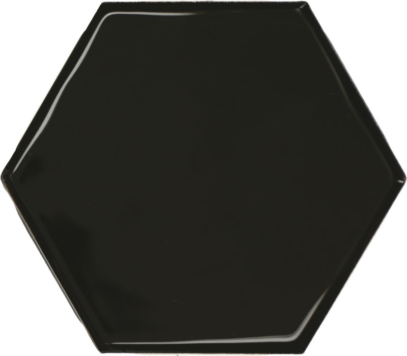 Clearance Sale! Playscapes Pitch Black Ceramic Tile - Glossy
