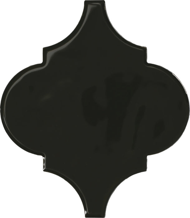 Clearance Sale! Playscapes Pitch Black Ceramic Tile - Glossy