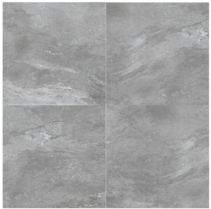 Full Paver Sample - Pluto Grey Porcelain Paver - 24" x 24" x 3/4" Rough