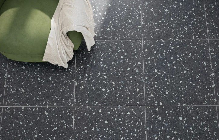 Clearance Sale! Poke Stare Raven Flecks Porcelain Tile - Matte