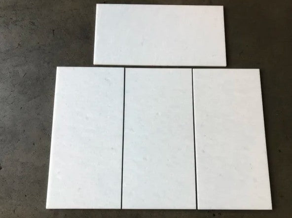 Polar White Marble Tile - Polished 5