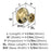 Edona Zinc Polished Brass Cabinet Knob 1
