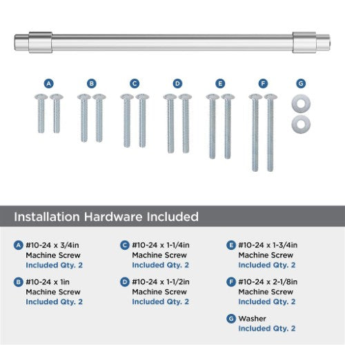Destine Zinc Polished Chrome Appliance Pull 5