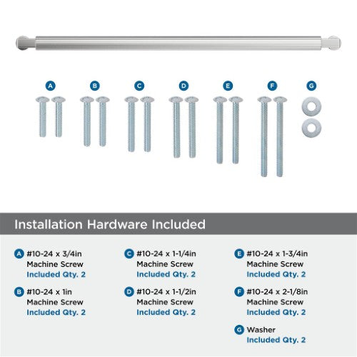 Ballard Zinc Polished Chrome Appliance Pull 6