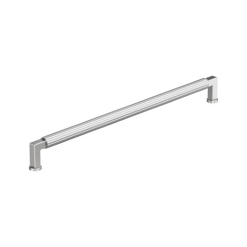 Ballard Zinc Polished Chrome Appliance Pull 2