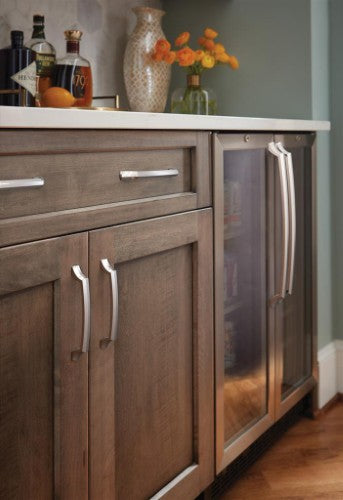 Bellamy Zinc Polished Chrome Appliance Pull 9
