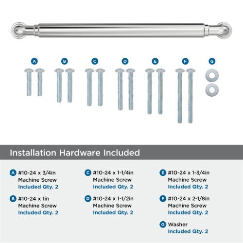 Coble Zinc Polished Chrome Appliance Pull 5