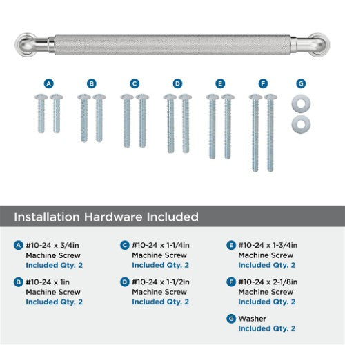 Collet Zinc Polished Chrome Appliance Pull 5