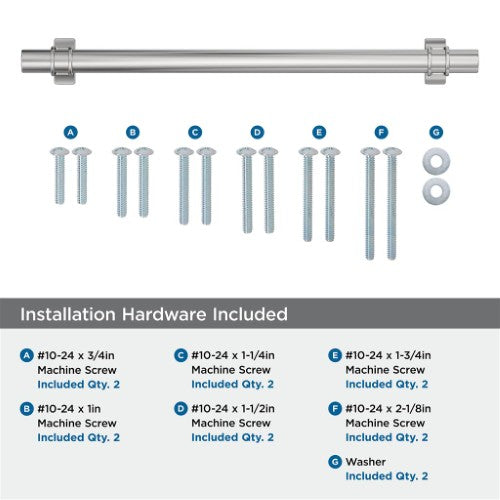 Davenport Zinc Polished Chrome Appliance Pull 5
