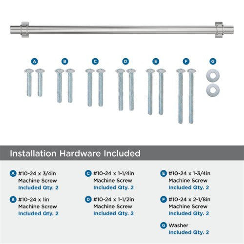 Davenport Zinc Polished Chrome Appliance Pull 6