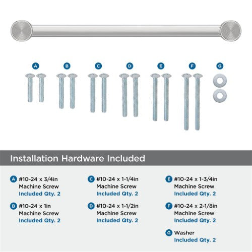 Dupont Circle Zinc Polished Chrome Appliance Pull 7