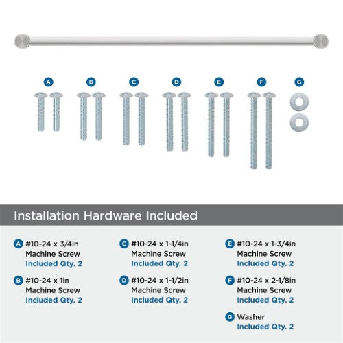Dupont Circle Zinc Polished Chrome Appliance Pull 9