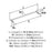 Enlivity Zinc Polished Chrome Appliance Pull 4