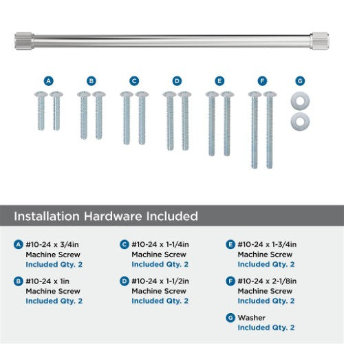 Farewind Zinc Polished Chrome Appliance Pull 6