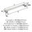 Lintel Zinc Polished Chrome Appliance Pull 3