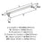 Merced Zinc Polished Chrome Appliance Pull 3