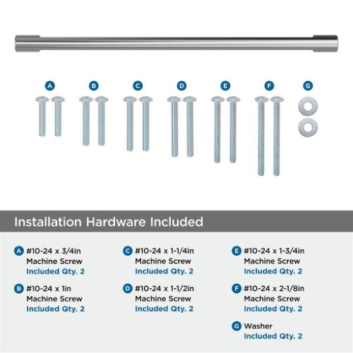 Riva Zinc Polished Chrome Appliance Pull 5