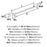 Rockhurst Zinc Polished Chrome Appliance Pull 4
