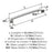 Surpass Zinc Polished Chrome Appliance Pull 3