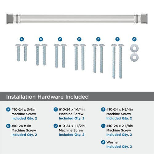 Townsend Zinc Polished Chrome Appliance Pull 5