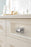 Ladera Zinc Polished Chrome Cabinet Backplate 4
