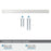 Ladera Zinc Polished Chrome Cabinet Backplate 25