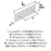 Maymont Zinc Polished Chrome Cabinet Backplate 12