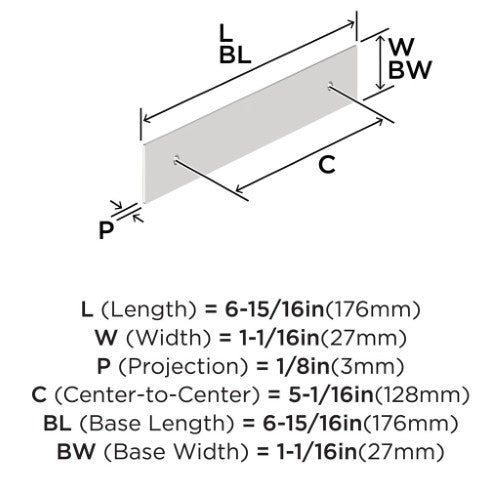 Maymont Zinc Polished Chrome Cabinet Backplate 14