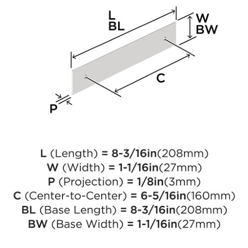 Maymont Zinc Polished Chrome Cabinet Backplate 15