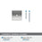 Thoreau Zinc Polished Chrome Cabinet Backplate 3