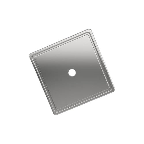 Thoreau Zinc Polished Chrome Cabinet Backplate 1