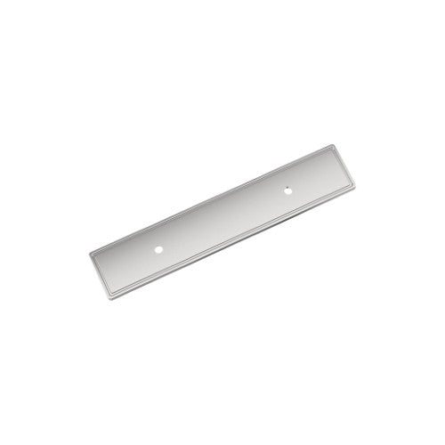 Thoreau Zinc Polished Chrome Cabinet Backplate 1