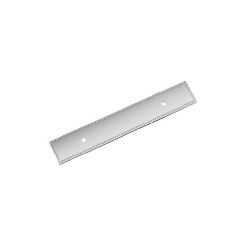 Thoreau Zinc Polished Chrome Cabinet Backplate 2