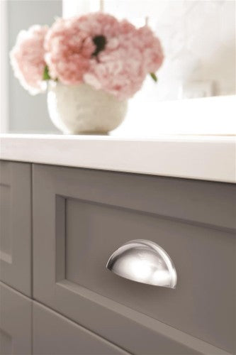 Ravino Zinc Polished Chrome Cabinet Pull 3