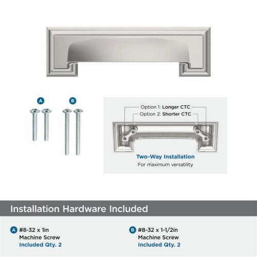 Appoint Zinc Polished Chrome Cabinet Pull 11