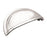Cup Pulls Zinc Polished Chrome Cabinet Pull 1