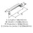 Highland Ridge Zinc Polished Chrome Cabinet Pull 2