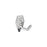 Benton Zinc Polished Chrome Hook 1
